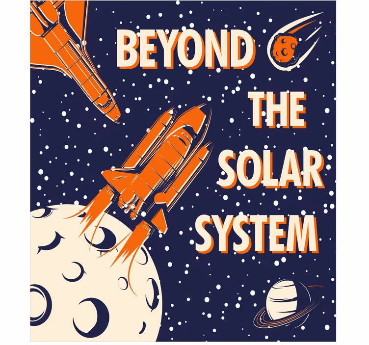 Store enrouleur geek aventure d'exploration spatiale - TenStickers