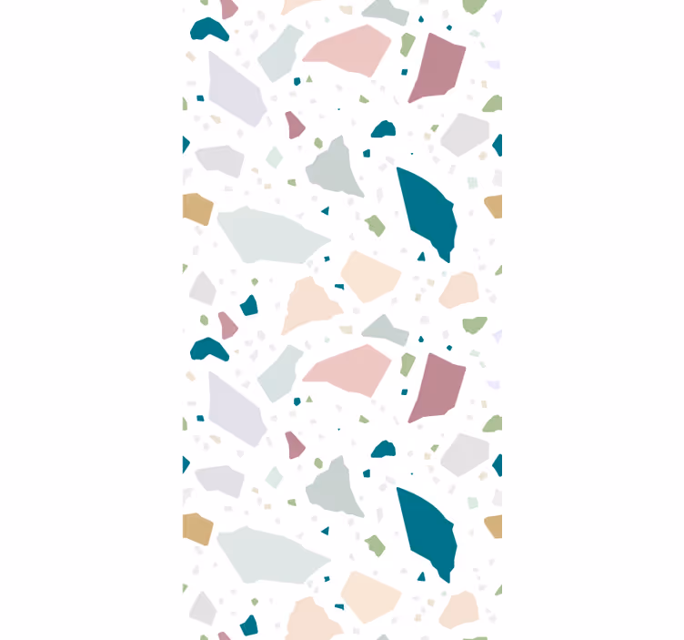 Store enrouleur textures et motifs terrazzo abstrait - TenStickers