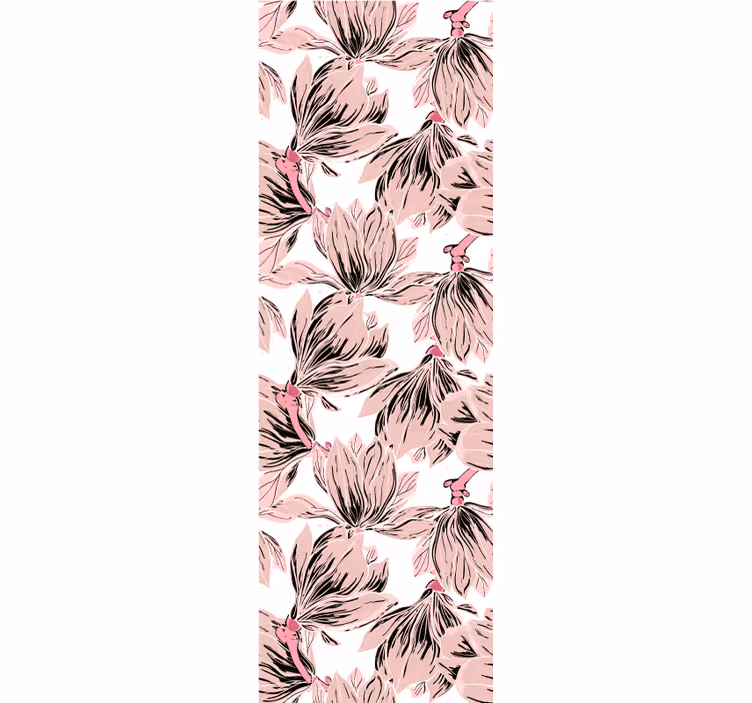 Stores enrouleurs fleurs et plantes arrangement élégant - TenStickers