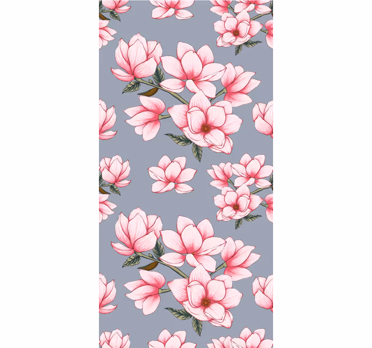 Stores enrouleurs fleurs et plantes motif fleur de magnolia - TenStickers