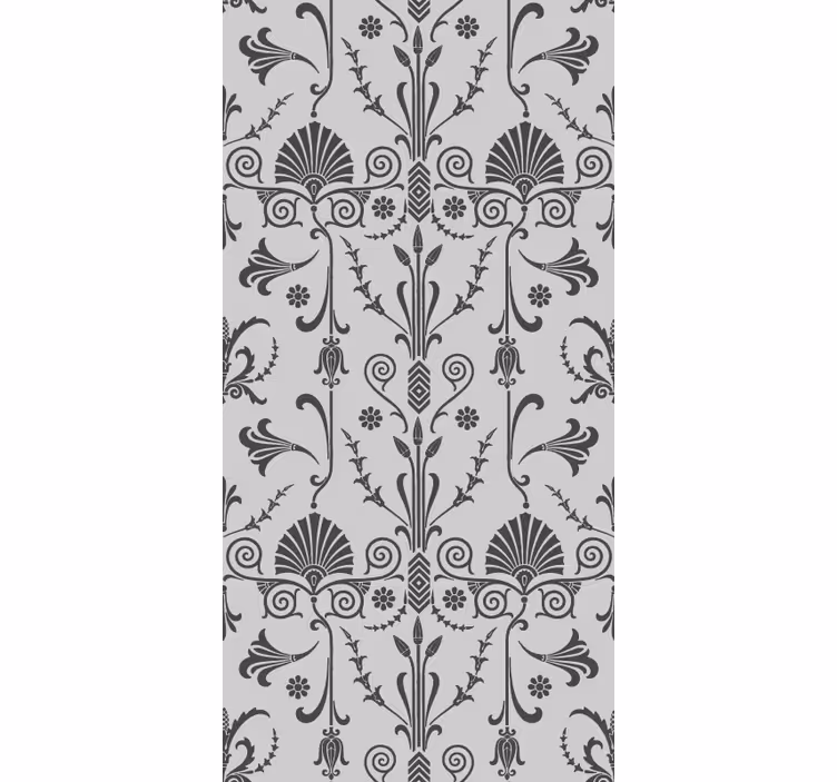 Store enrouleur motif fleur arrangements botaniques gracieux - TenStickers