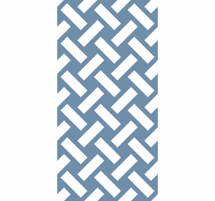 Store enrouleur textures et motifs motif linéaire entrelacé - TenStickers