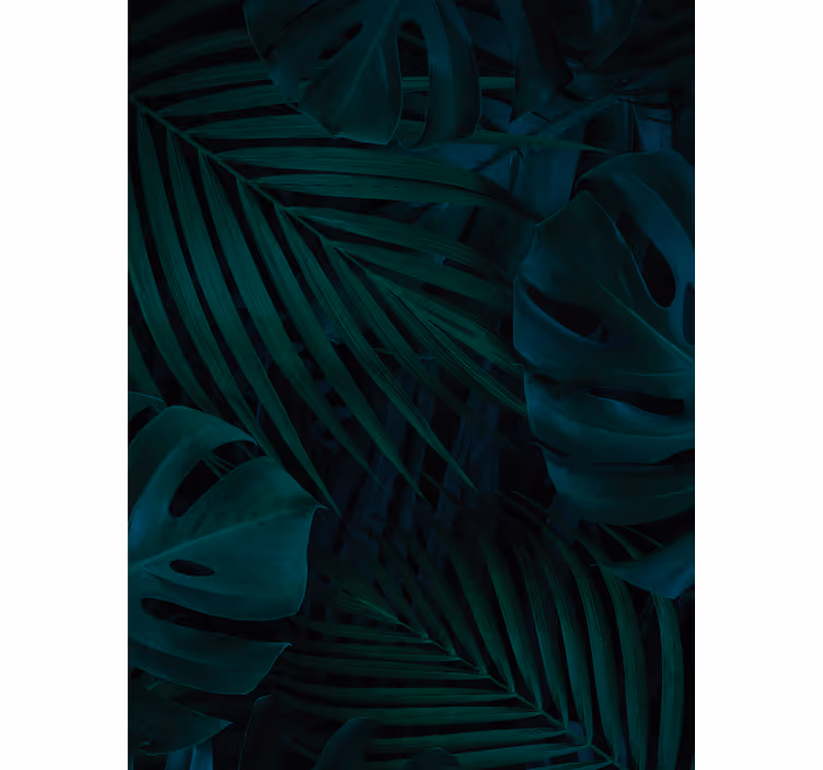 Store enrouleur fleurs et de plantes feuillage forestier - TenStickers