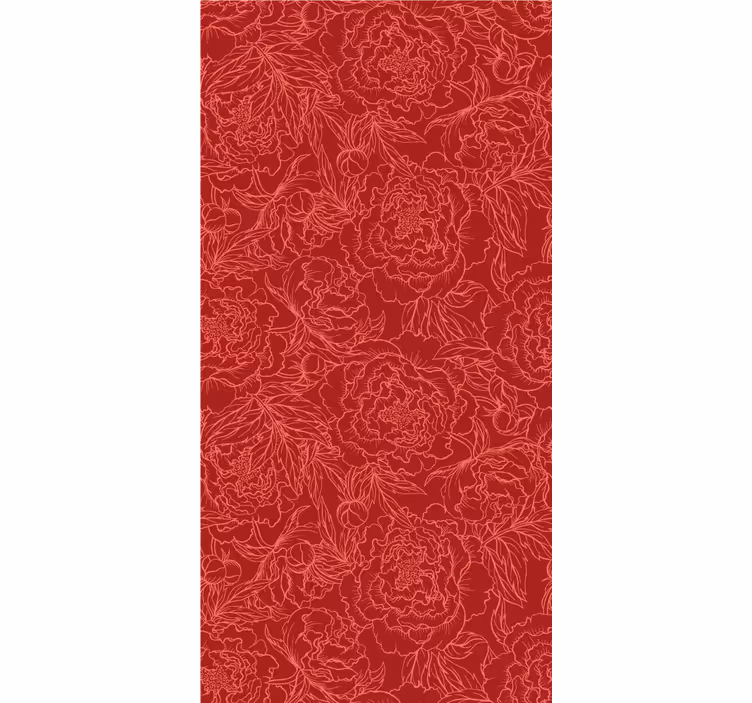 Store enrouleur motif fleur compositions florales élégantes - TenStickers