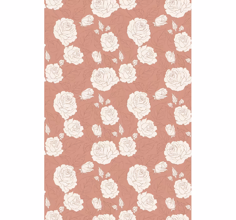 Store enrouleur motif fleur arrangement délicat - TenStickers