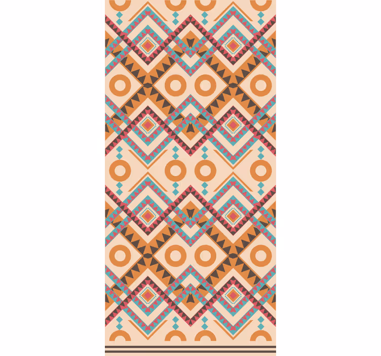 Stores textures et motifs sticker de diamants multicolores - TenStickers