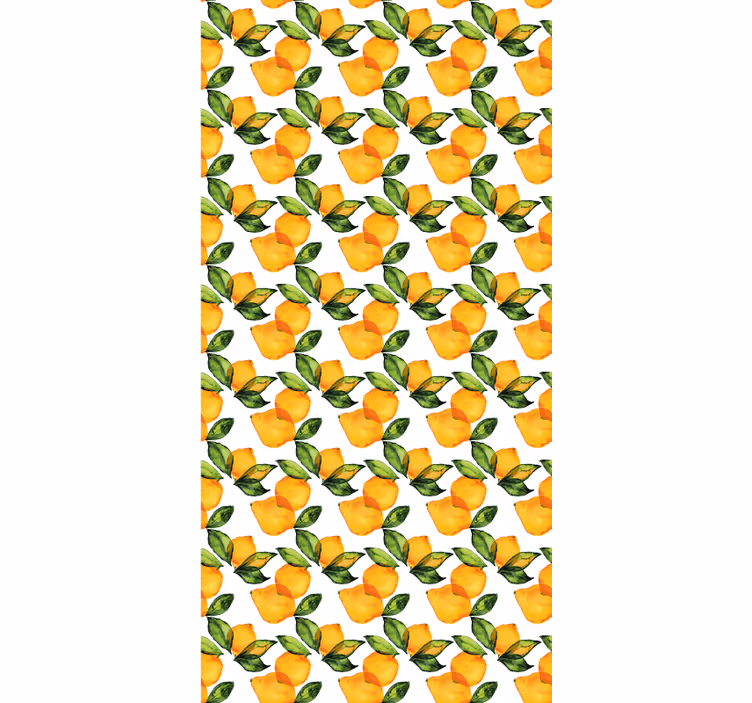 Stores avec fruits et légumes Style méditerranéen au citron - TenStickers