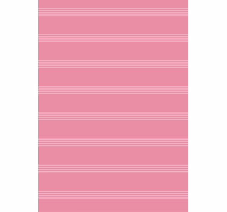 Store couples rayures roses foncées et claires - TenStickers
