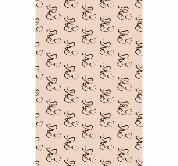 Store cuisine illustration des amoureux du café - TenStickers