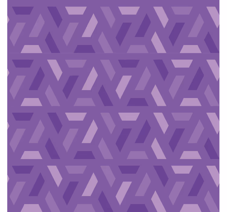 Store salon tons lilas géométriques - TenStickers