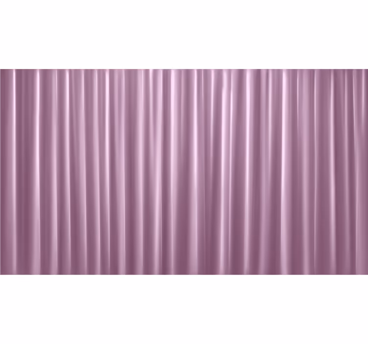 Store rose rideaux ondulés roses - TenStickers