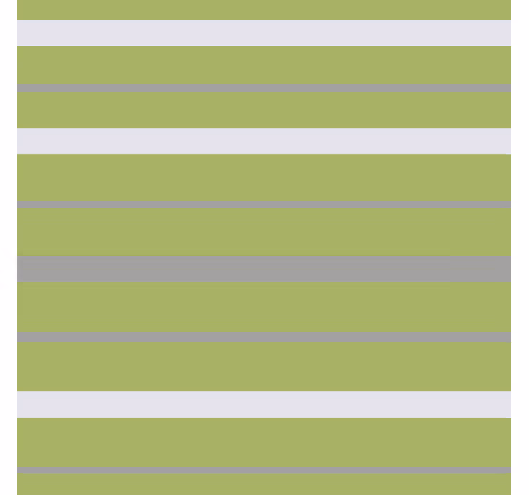 Store élégants motif rayé gris et vert - TenStickers