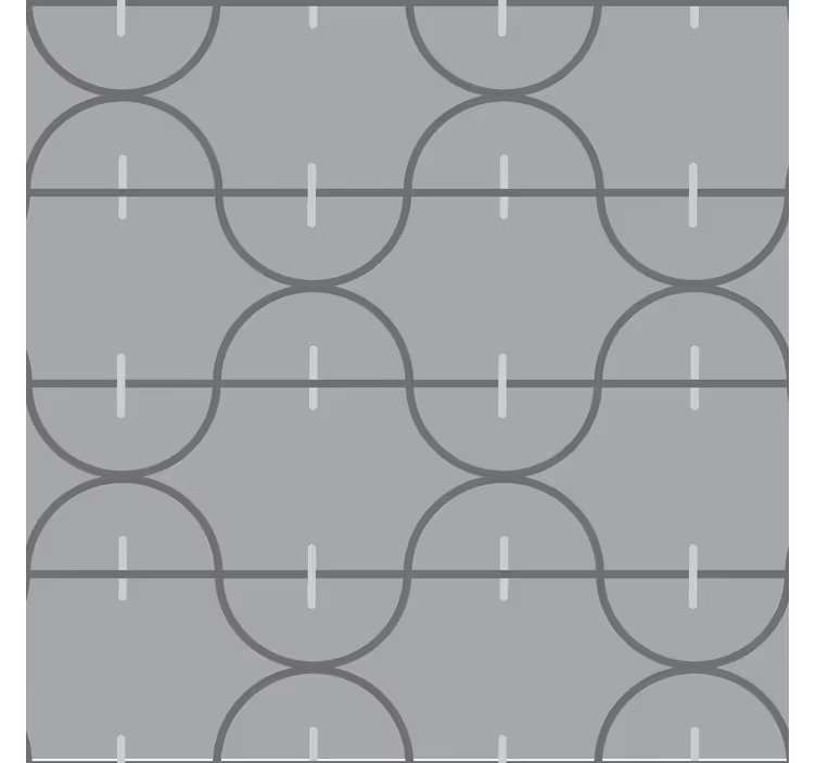 Store élégants motif rayé irrégulier - TenStickers