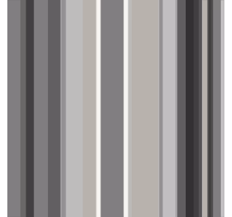 Store élégants motif gris rayé - TenStickers