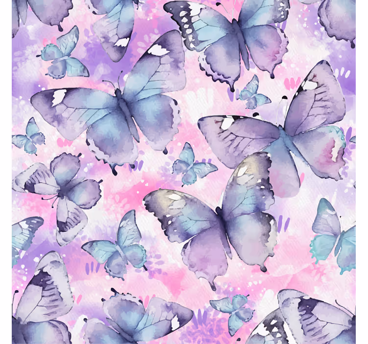 Store papillon style d'éclaboussure - TenStickers
