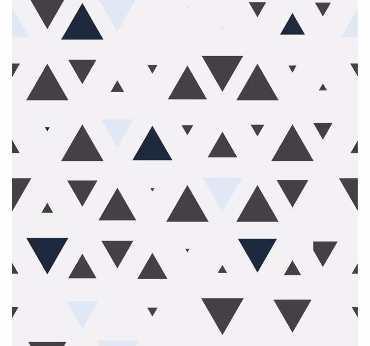 Store nordiques motif triangulaire minimaliste - TenStickers