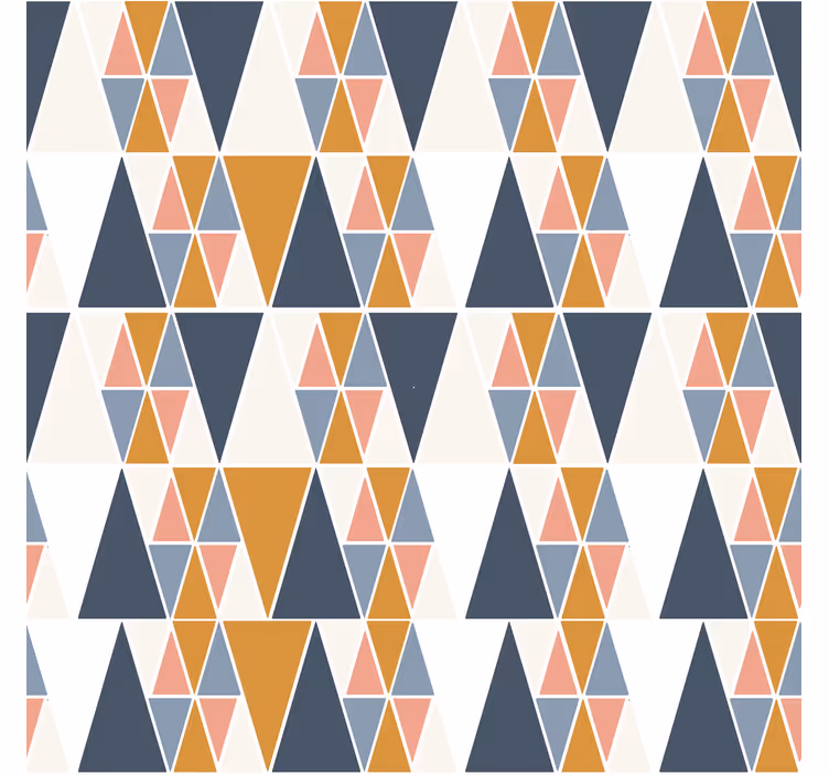 Store nordiques motif triangulaire - TenStickers