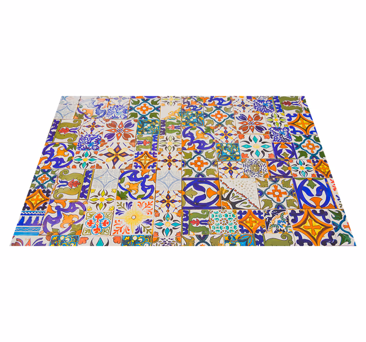 Set de table original hydraulique marocaine - TenStickers