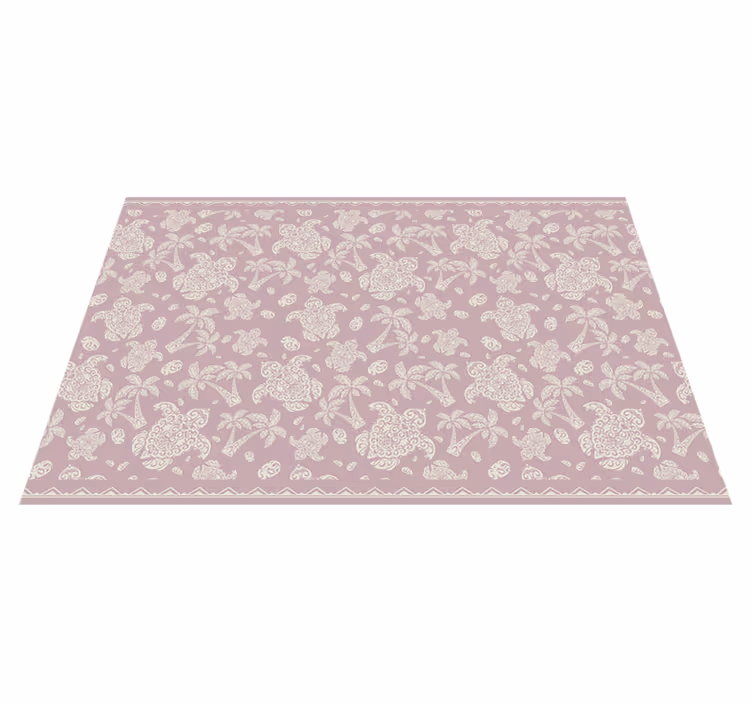 Set de table motif floral élégant - TenStickers