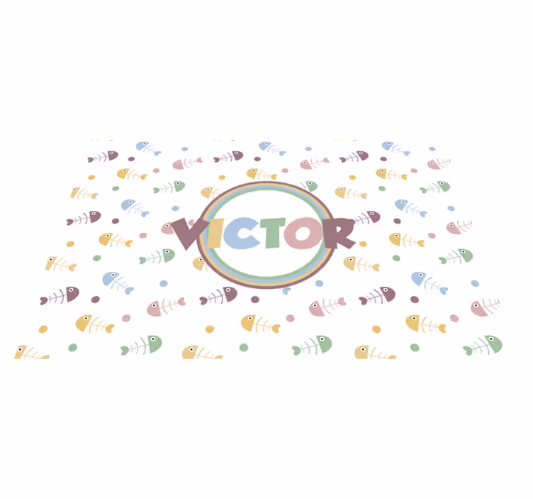 Set de table enfant concept poisson Éveillé - TenStickers