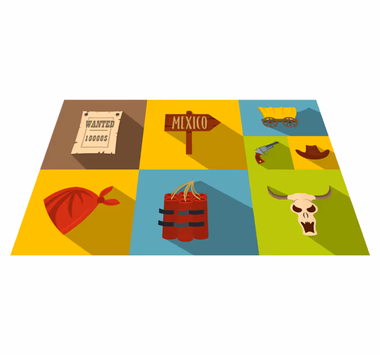 Set de table original thème mexicain recherché - TenStickers