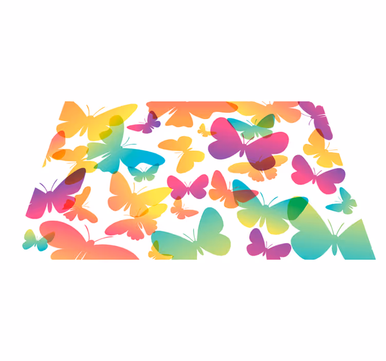 Set de table enfant motif papillon Éclatant - TenStickers