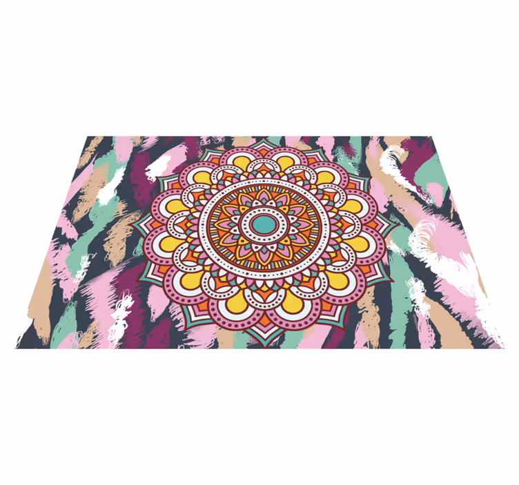 Set de table Élément mandala Énergique - TenStickers