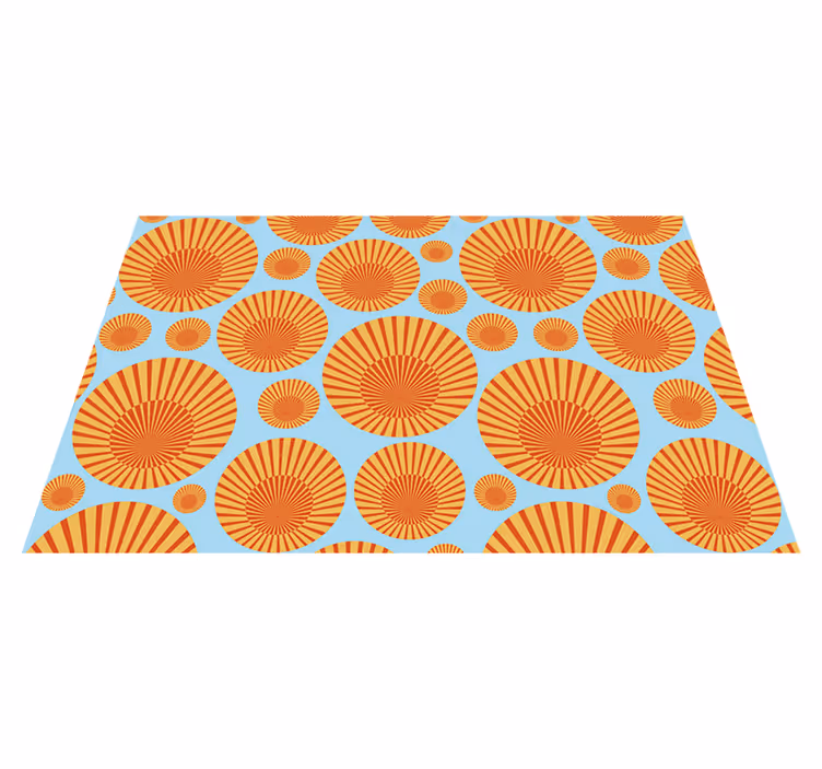 Set de table original motif circulaire radieux - TenStickers