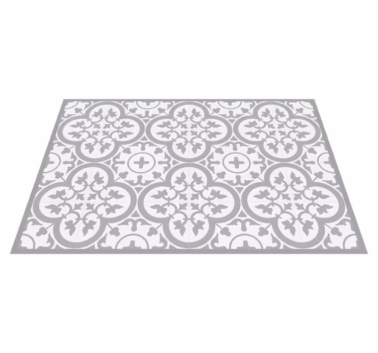 Set de table moderne motif carrelage sophistiqué - TenStickers