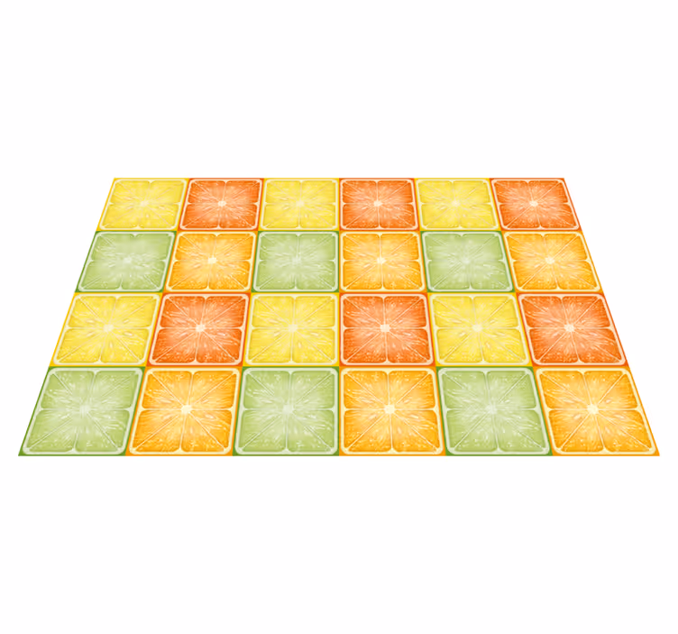 Set de table original motif tranches d'agrumes - TenStickers