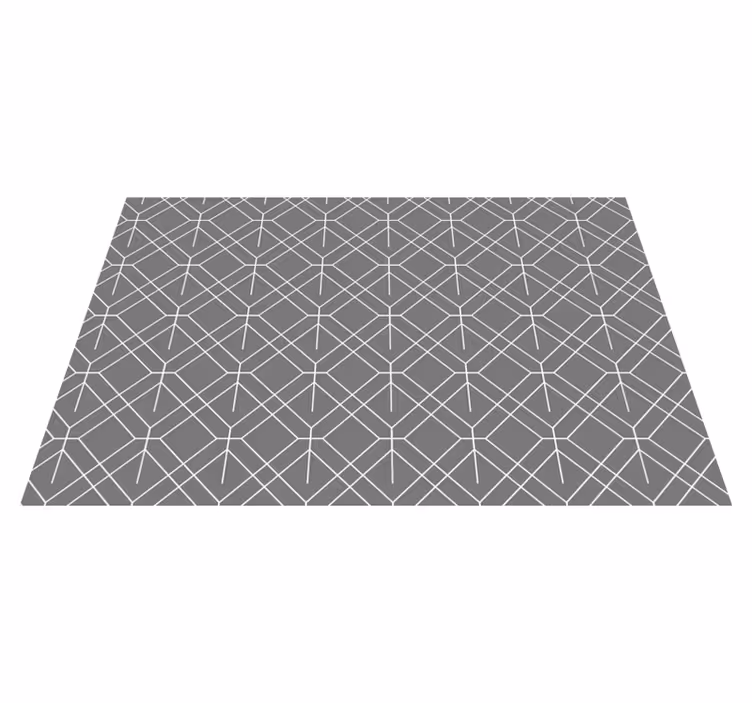 Set de table moderne surface géométrique élégante - TenStickers