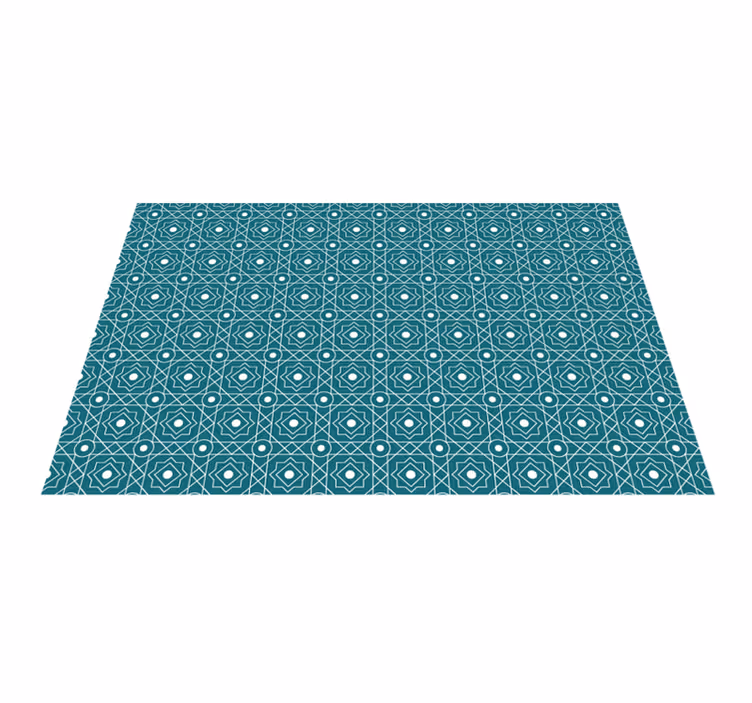 Set de table finition texture géométrique - TenStickers
