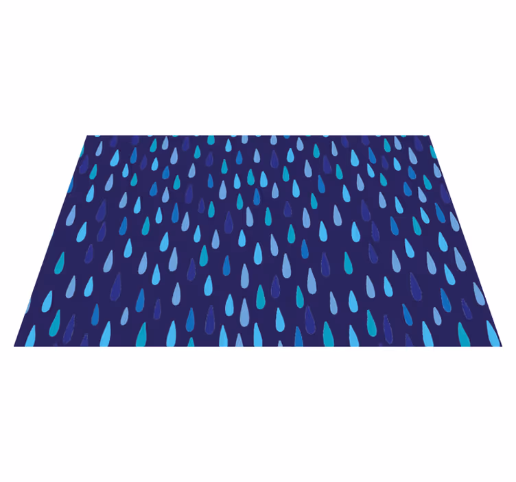Set de table original Goutte de pluie irrégulière - TenStickers