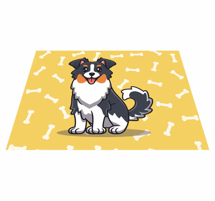 Set de table enfant personnage de chien mignon - TenStickers