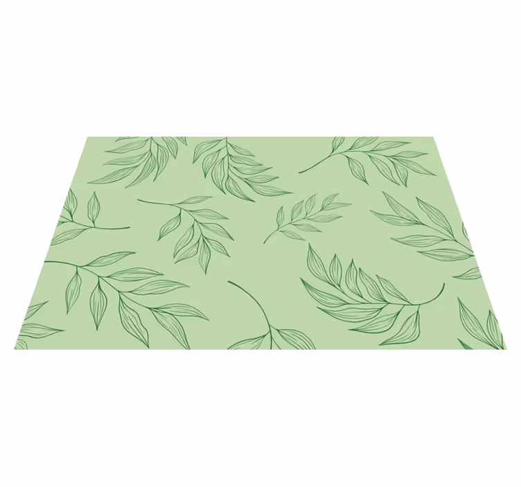 Set de table motifs de feuilles élégants - TenStickers
