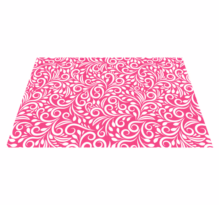 Set de table motif floral en spirale - TenStickers