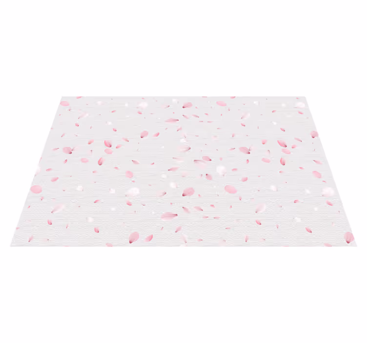 Set de table design elegant Pétales de fleurs de cerisier - TenStickers