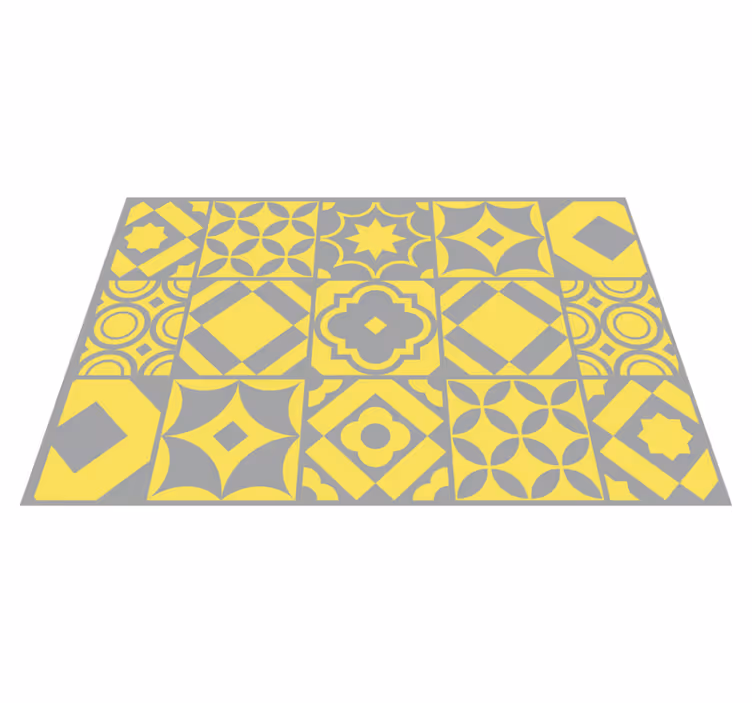 Set de table motif géométrique - TenStickers