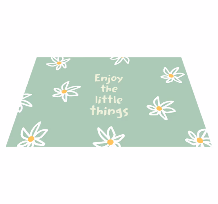 Set de table original pétales de marguerite - TenStickers