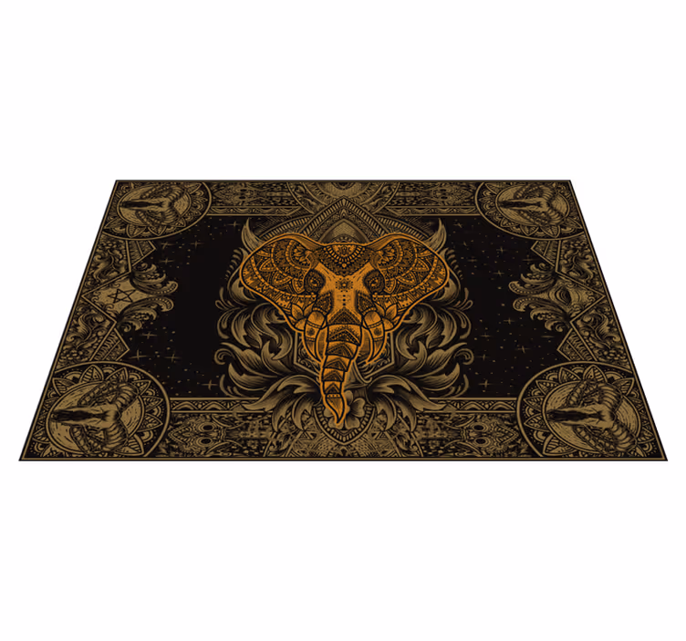Set de table original motif éléphant détaillé - TenStickers