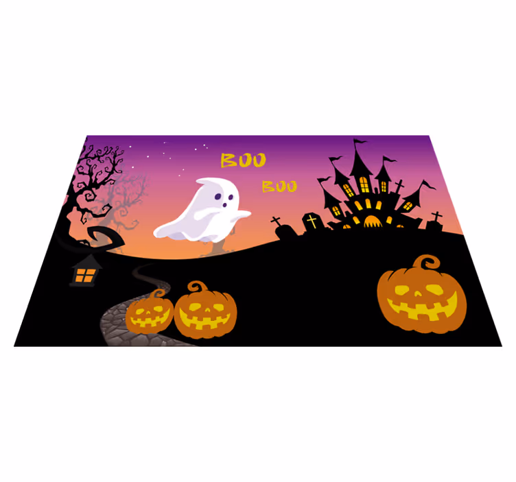 Boo nuit d'halloween sets de table d'halloween - TenStickers