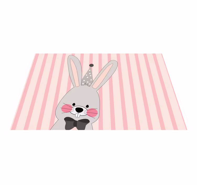 Set de table enfant personnage adorable lapin - TenStickers