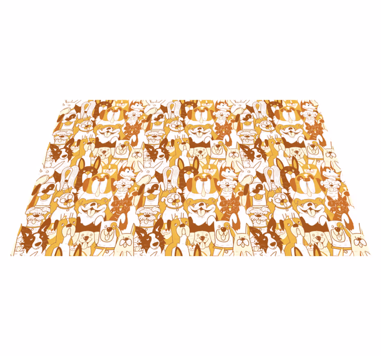 Set de table enfant motif animaux ludiques - TenStickers
