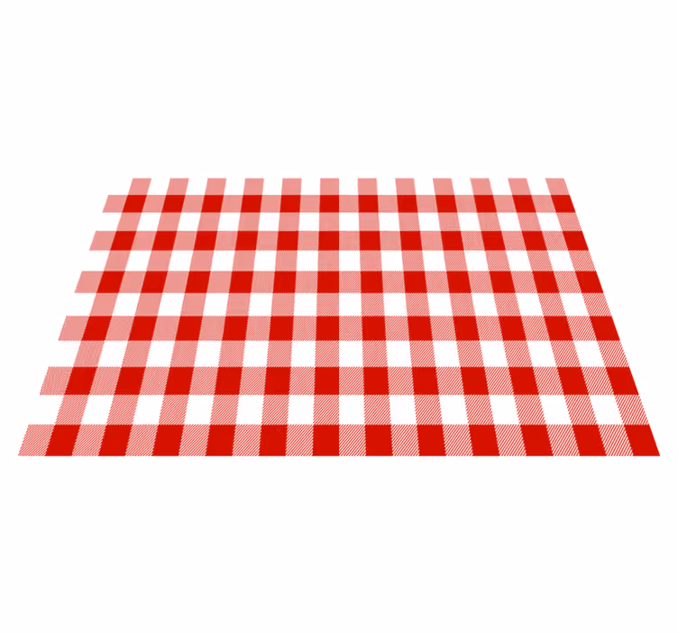 Set de table restaurant style vichy traditionnel - TenStickers