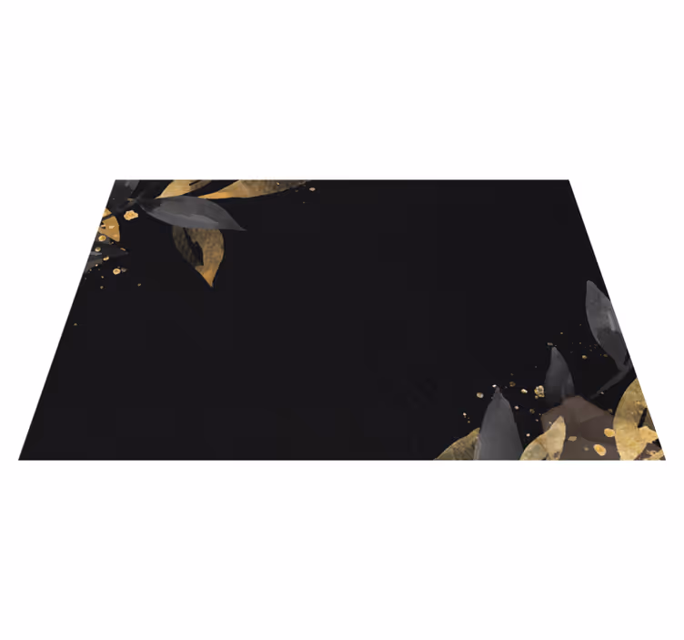 Set de table élégant motifs de feuilles raffinés - TenStickers
