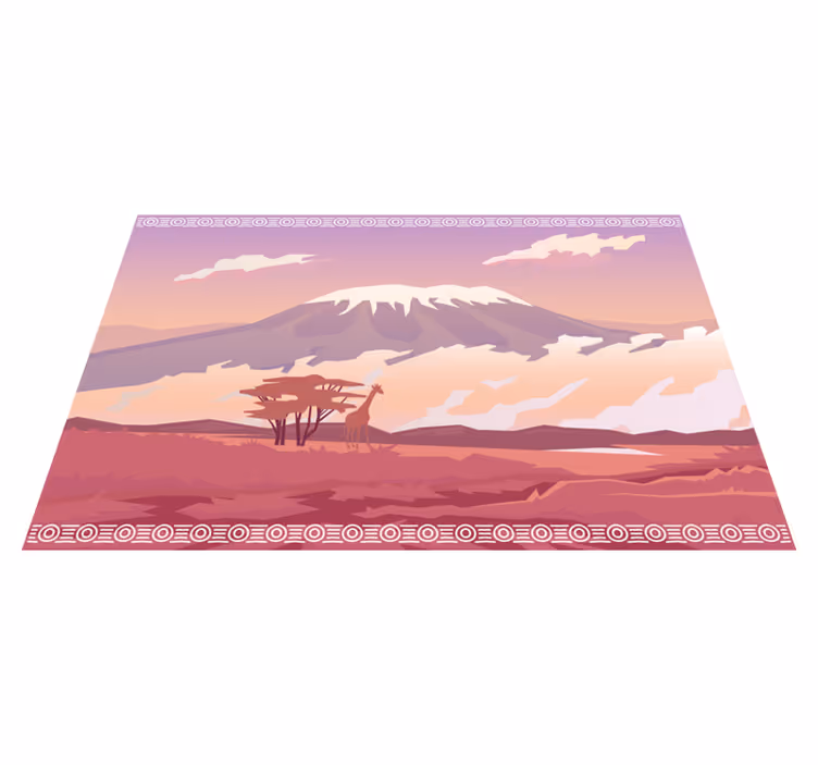 Set de table original Kilimandjaro - TenStickers