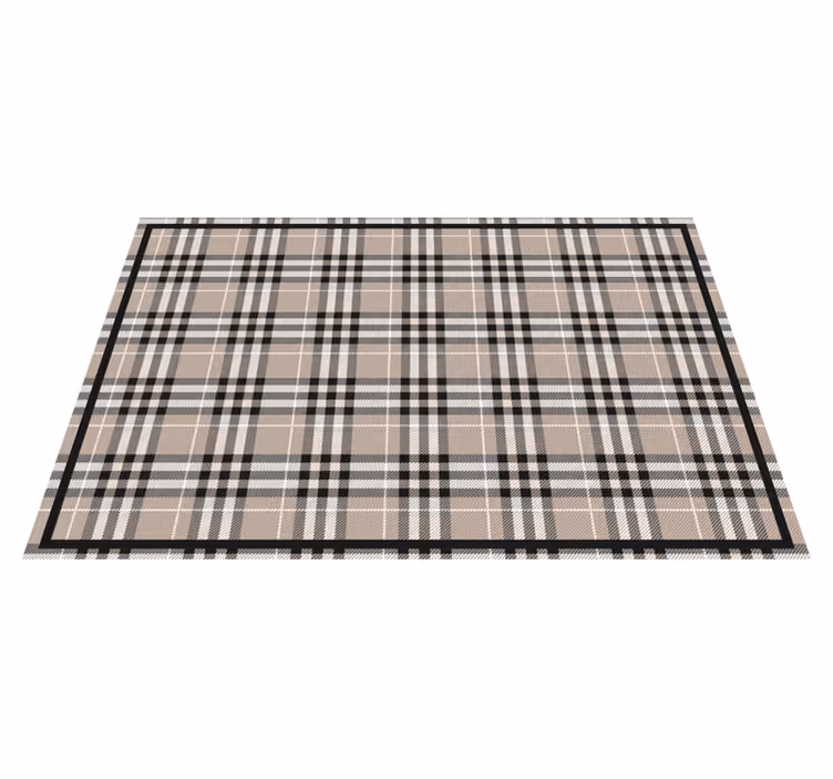 Set de table motif tartan classique - TenStickers