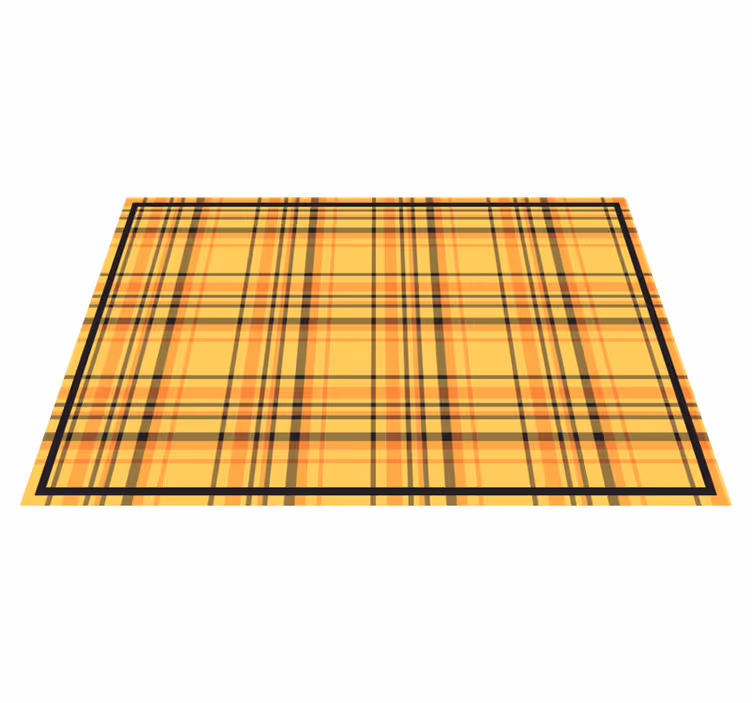 Set de table motif carreaux écossais - TenStickers