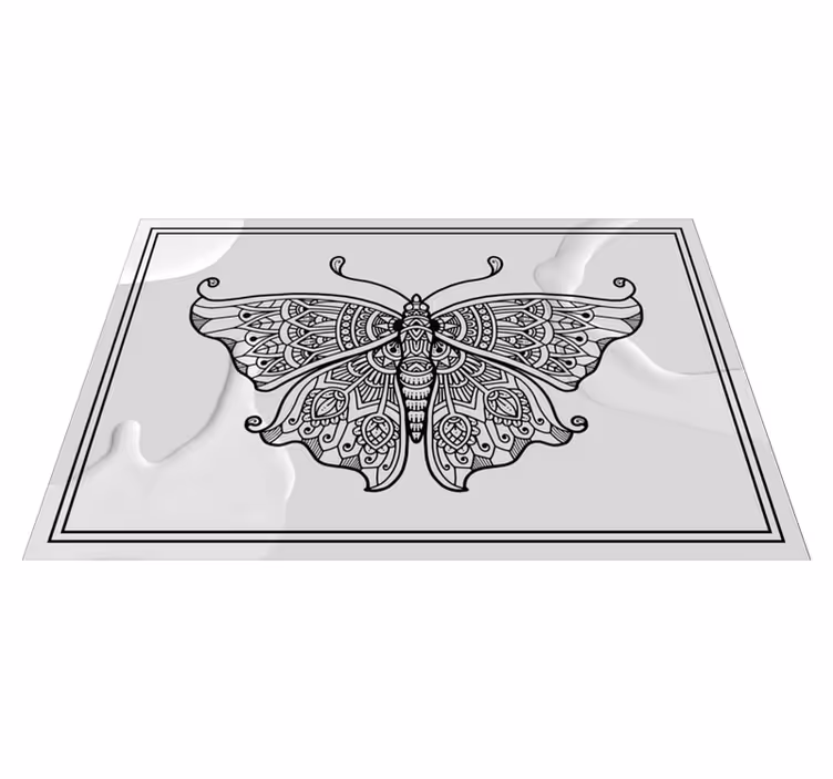 Set de table original motif papillon complexe - TenStickers