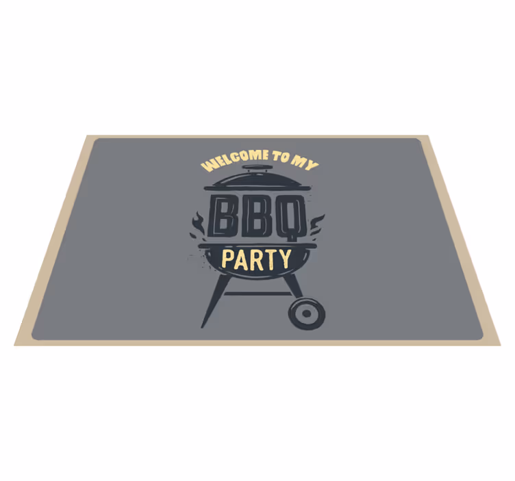 Set de table citation bienvenue à ma fête de frère - TenStickers